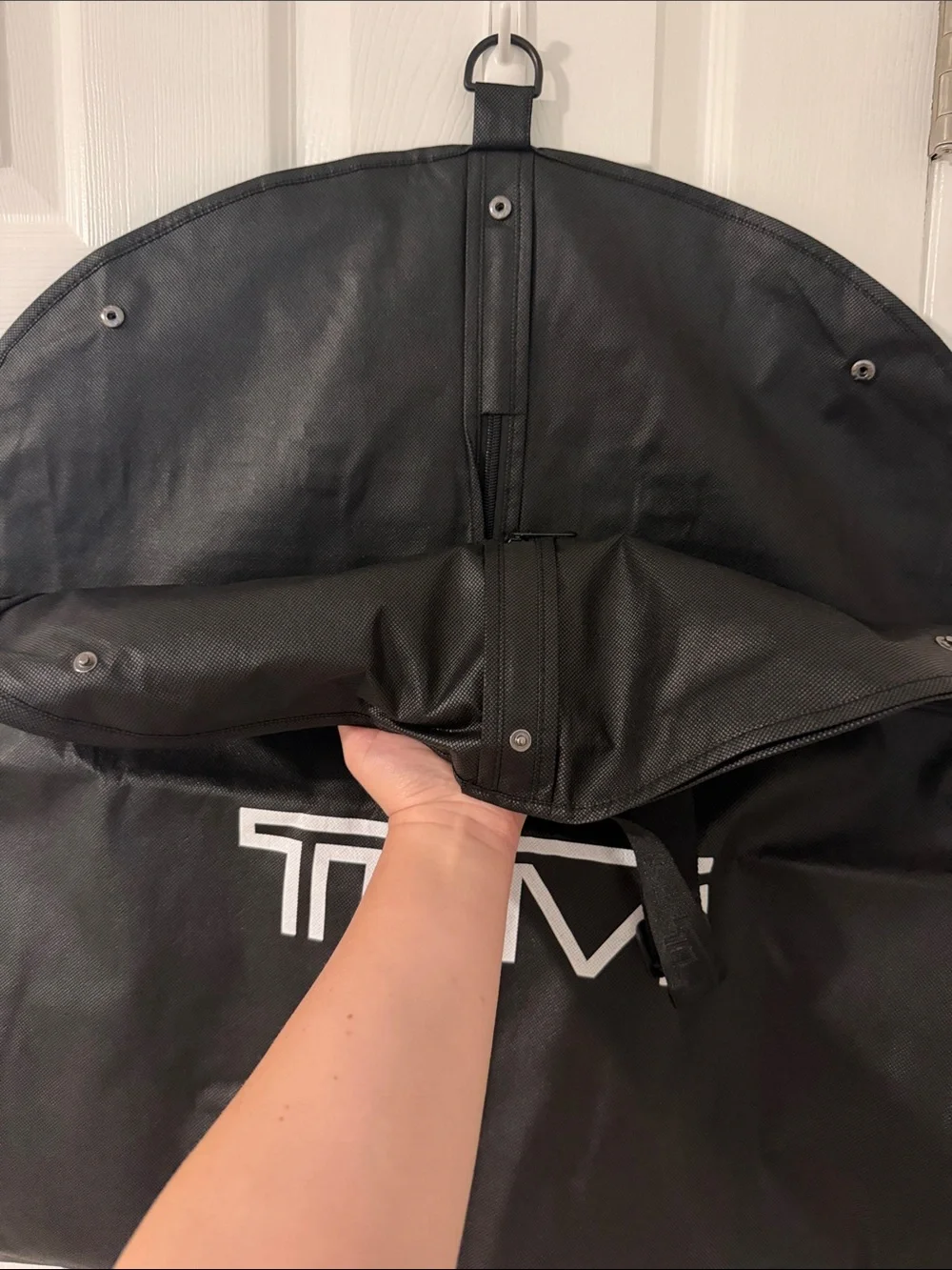 Tumi Black Garment Bag with Top Handles